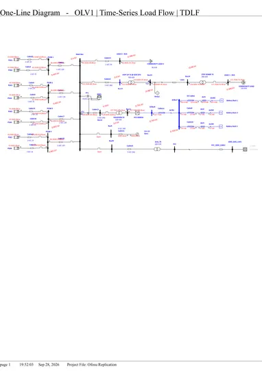 Ofosu ETAP Single-Line Diagram